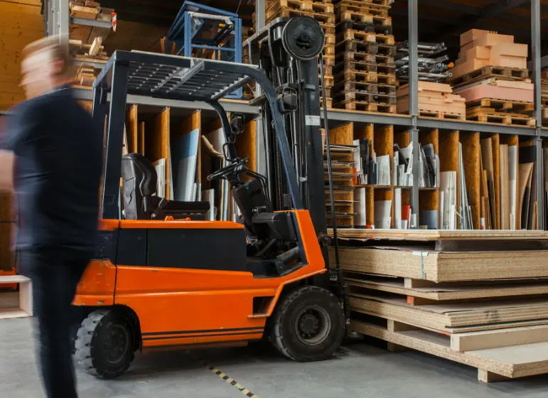 Forklift Material Handling