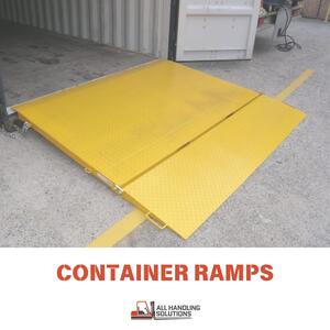 Our shipping container ramps are durable and built to last for all handling needs. With two products to choose from we make reliable supply our top priority! 

Get in contact with us to secure yours 🤝

#ahs #allhandlingsolutions #shippingcontainerramps #containerramps #sydneybased #warehousing