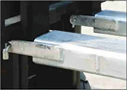 4. 4.5 Ton 1600mm Forklift Fork Extensions thumbnail