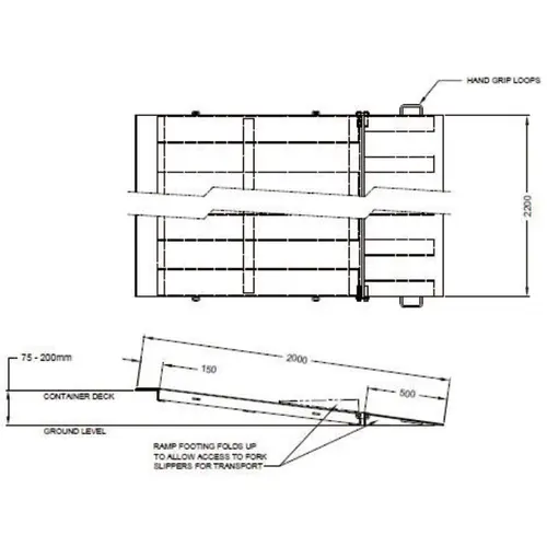 Shipping Container Loading Ramp thumbnail